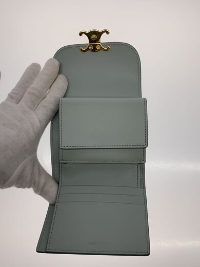 商品画像：3つ折り財布/--/BLU/レディース/10D783DPV 4