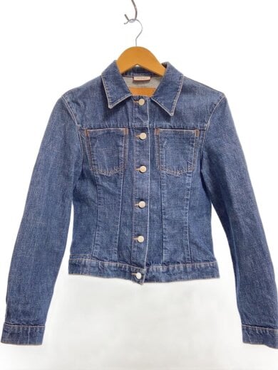 商品画像：Gジャン/40/コットン/BLU/無地/7084030 1