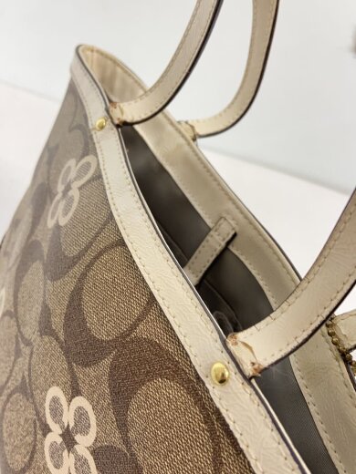 商品画像：トートバッグ_シグネチャー_ベージュ/PVC/BEG/総柄 8