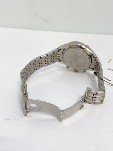 商品画像：ソーラー腕時計/アナログ/ステンレス/BLK/SLV/B612-S114837 4