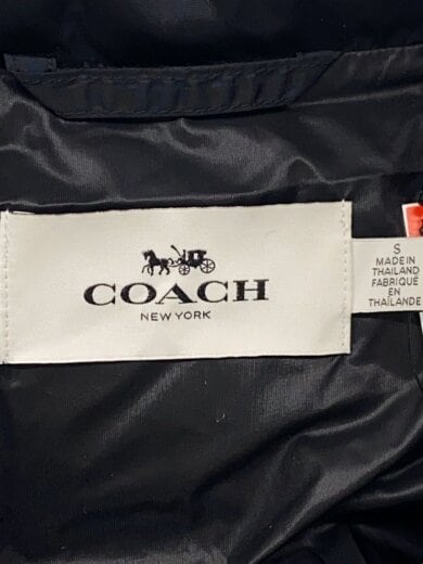 商品画像：コート/S/ナイロン/BLK/無地/F57028 3