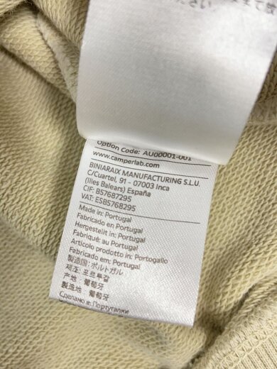 商品画像：CAMPERLAB カンペールラボ/パーカー/L/コットン/IVO/無地 5