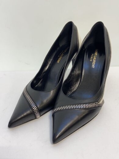 商品画像：ヒールパンプス/使用感有/39/BLK/318547 2