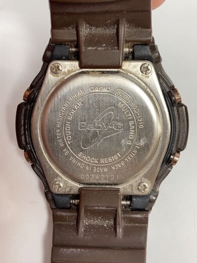 商品画像：腕時計・Baby-G/デジタル/ラバー/BRW/BRW/SS 3