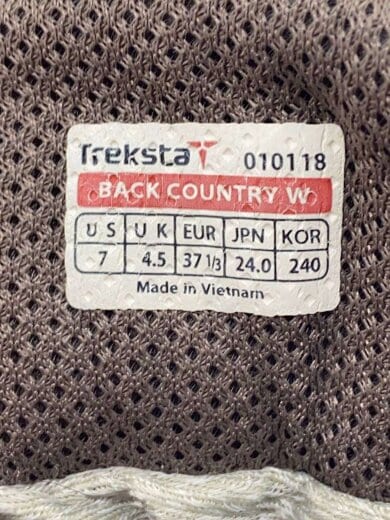 商品画像：トレッキングブーツ/24cm/RED/010118 5