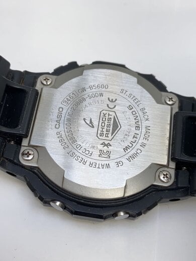 商品画像：ソーラー腕時計・G-SHOCK/デジタル/ラバー/BLK 3