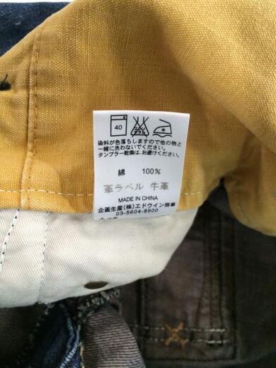 画像：LeeWorks of DeNIM/ワークスオブデニム/LM2528/ストレートパンツ/S/デニム/インディゴ/3