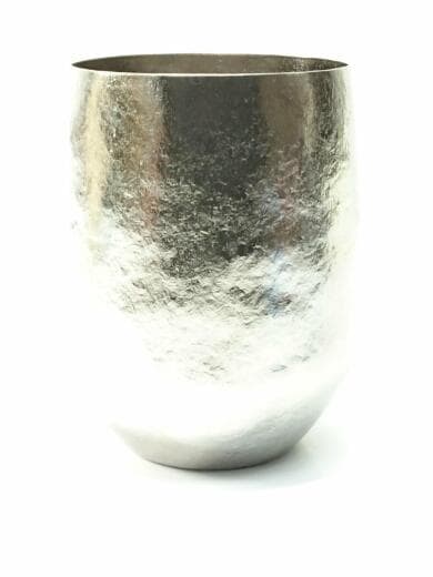 画像：SUS Galleryグラス/S-400Mi/Goblet Mirror/真空二重構造/チタンタンブラー/木箱付き2