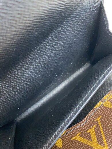 商品画像：ポルト・フォイユ・コンパクト_モノグラム・マカサー/PVC/BRW/総柄/メンズ 5