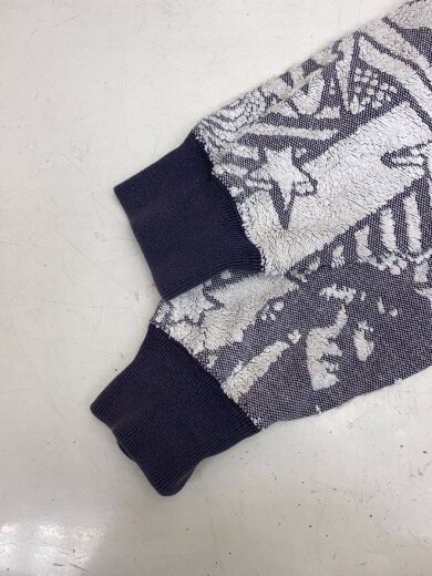 商品画像：パーカー/L/コットン/WHT/総柄/02183CF08 6