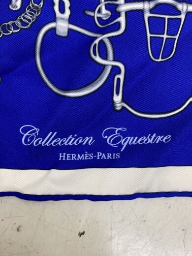 商品画像：スカーフ/シルク/BLU/レディース 4