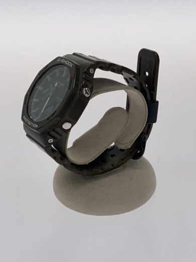 商品画像：クォーツ腕時計_G-SHOCK/デジアナ/ラバー/GRY/BRW 2