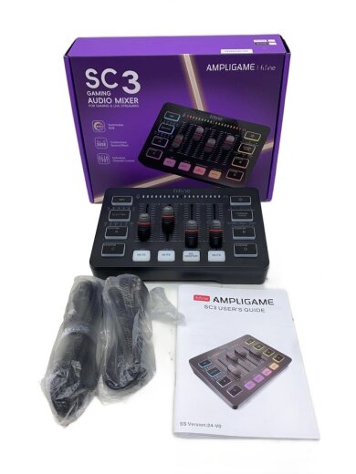 商品画像：SC3 fifine/ミキサー/SC3 5