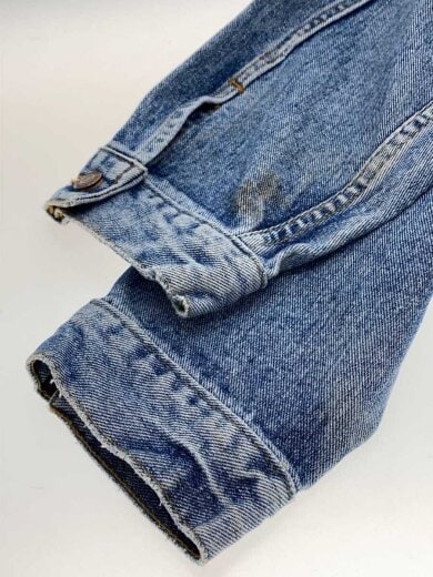 商品画像：Gジャン/XL/コットン/IDG/無地/ボタン裏287/USA製 5