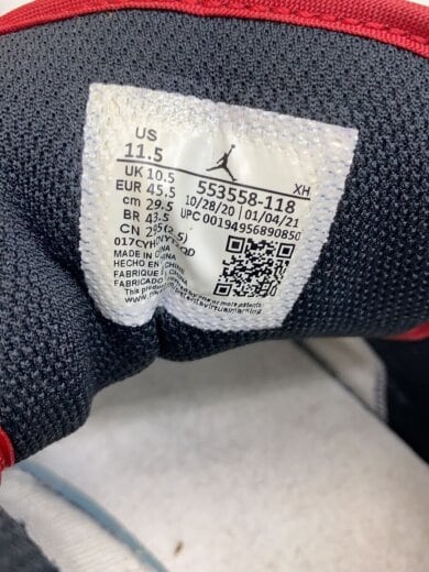 商品画像：AIR JORDAN 1 LOW_エアジョーダン 1 ロー/29.5cm/WHT 5