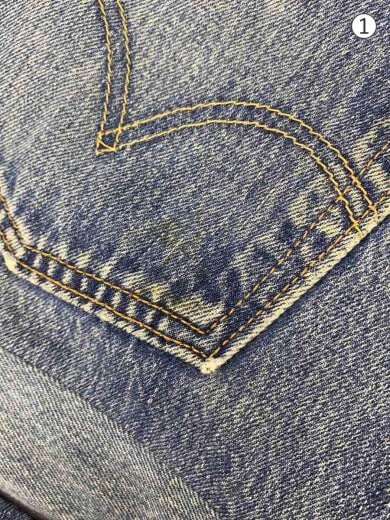 商品画像：ボトム/M/デニム/BLK/無地 6