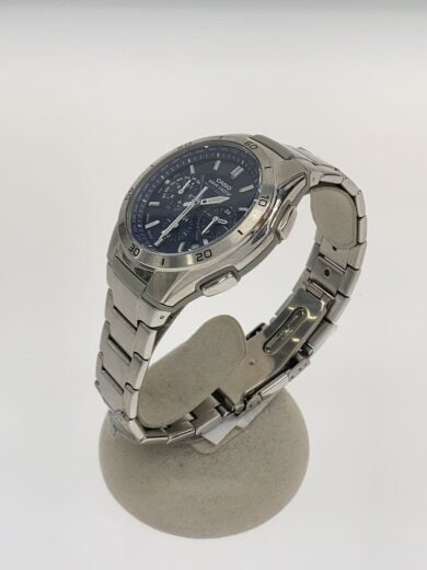 商品画像：ソーラー腕時計/アナログ/ステンレス/BLU/SLV/SS/WVQ-M410// 2