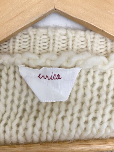 商品画像：カーディガン(厚手)/--/ウール/WHT/KNIT161 3