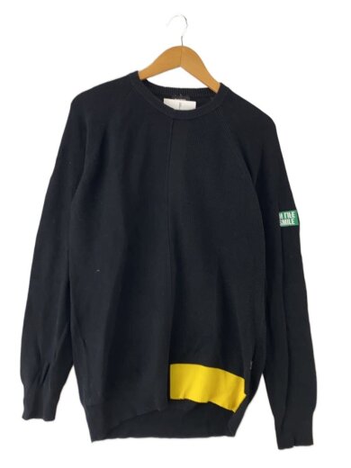 商品画像：ニット・セーター(薄手)/L/コットン/BLK/00E8M200036 1