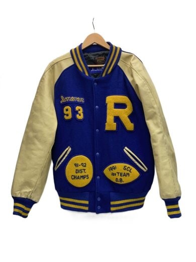 商品画像：スタジャン/--/ウール/BLU 1