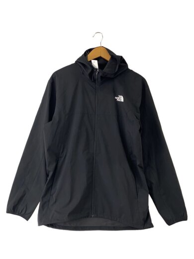 商品画像：ES ANYTIME WIND HOODIE_ES エニータイムウインドフーディ/L/ポリエステル/BLK 1