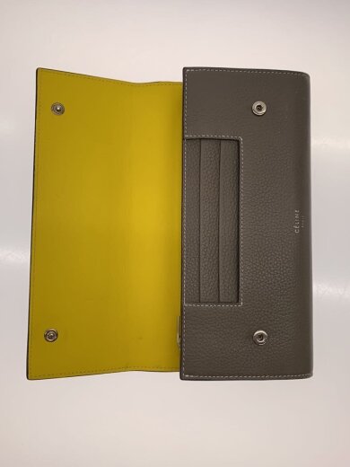 商品画像：長財布/レザー/GRY/レディース/W-TN-3107 4