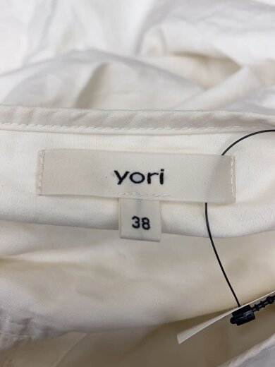 商品画像：半袖ブラウス/38/コットン/WHT/YR21-25058SM-2 3