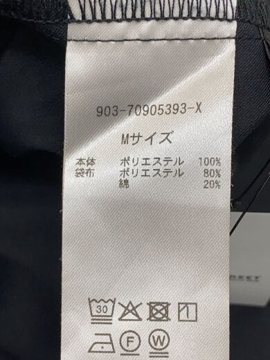 商品画像：ロングスカート/M/ポリエステル/BLK/903-70905393-X 5