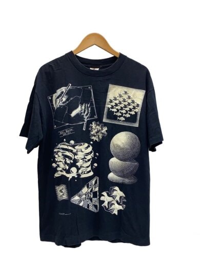 商品画像：Tシャツ/L/コットン/BLK 1