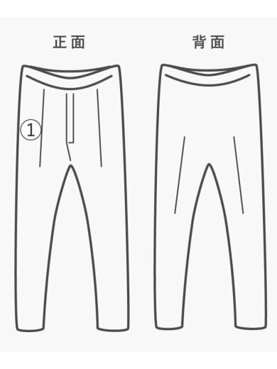 商品画像：ボトム/79/コットン/GRY/ストライプ 8