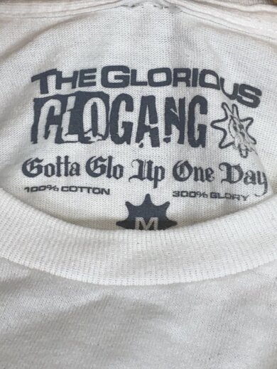 商品画像：GLO GANG/Tシャツ/M/コットン/WHT 3