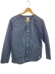 キルティングジャケット/1/--/BLK/無地