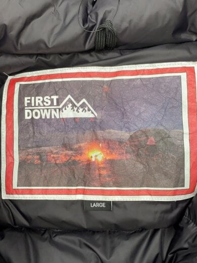 商品画像：ダウンジャケット/L/ナイロン/BLK/213-1504 3