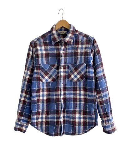 商品画像：ネルシャツ/--/コットン/BLU/チェック// 1