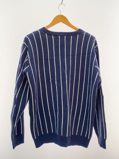 商品画像：ニット・セーター(薄手)/M/アクリル/NVY/ストライプ 2