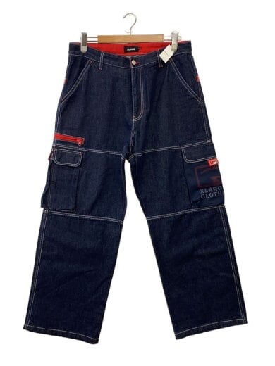 商品画像：カーゴパンツ/36/コットン/IDG/101254031003/DENIM CARGO PANTS// 1