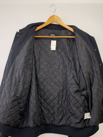 商品画像：ジャケット/XL/--/BLK/101243021012/SWEAT VARSITY JACKET// 3