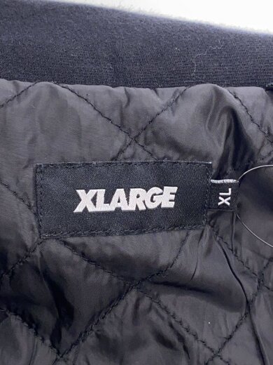 商品画像：ジャケット/XL/--/BLK/101243021012/SWEAT VARSITY JACKET// 4