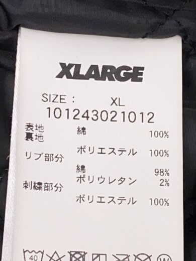 商品画像：ジャケット/XL/--/BLK/101243021012/SWEAT VARSITY JACKET// 5