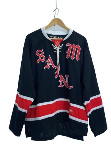 商品画像：長袖Tシャツ/S/ポリエステル/BLK/無地/SM-S23-0000-033 1