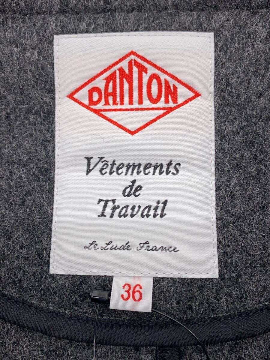 DANTON / コート/36/ウール/GRY/SL42-117-02//