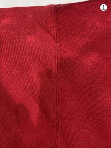 商品画像：スウェット/XXL/--/RED 6