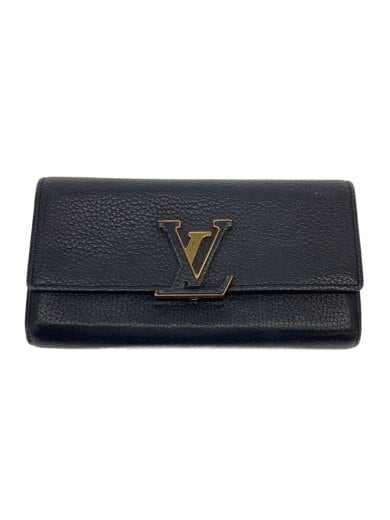 商品画像：ポルト・フォイユ・カプシーヌ_パルナセア/レザー/BLK/無地/レディース 1