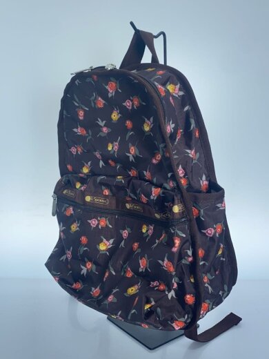 商品画像：リュック/--/BRW/花柄 2