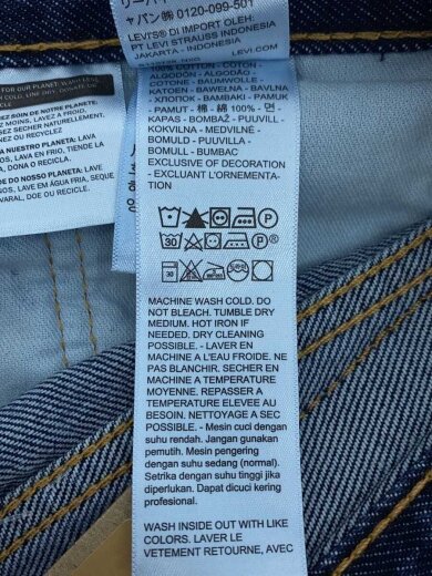 商品画像：ストレートパンツ/32/コットン/IDG/無地/pc9-a7221-0011/タグ付き 6