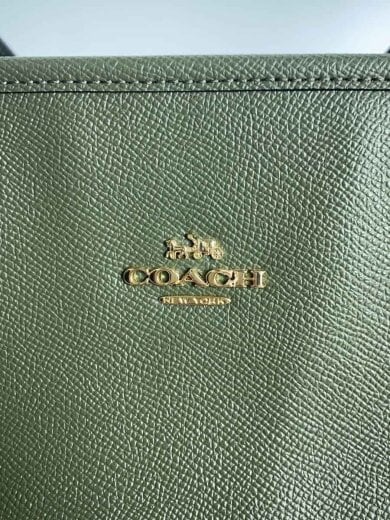 商品画像：トートバッグ/レザー/KHK/F58846 5