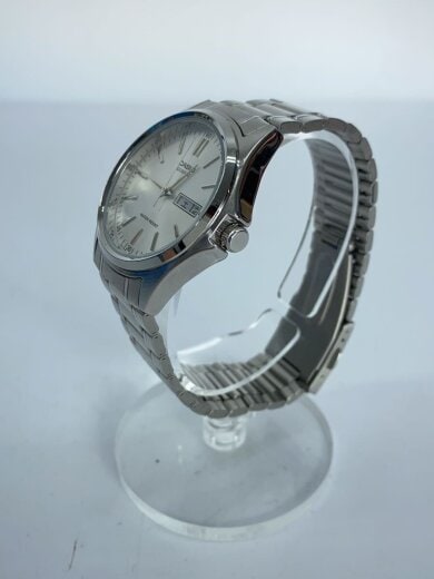 商品画像：クォーツ腕時計/アナログ/ステンレス/WHT/SLV/MTP-1239DJ 2