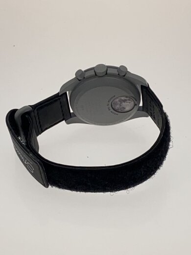 商品画像：OMEGA×SWATCH_ムーンスウォッチ_ミッショントゥザムーン_QZ_CE/ナイロン_42mm/アナログ/BL 4