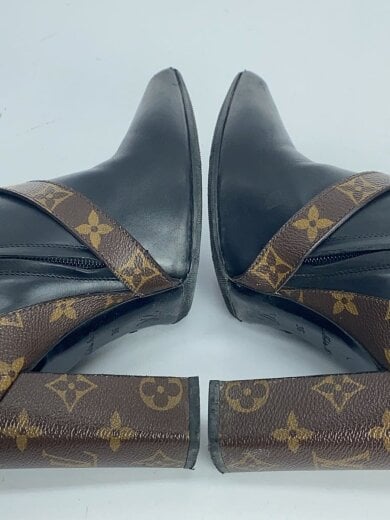 商品画像：ショートブーツ/36/BLK/レザー 9