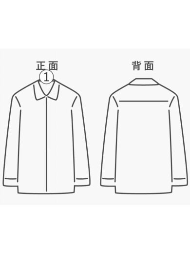 商品画像：レザーウエスタンシャツ/2/羊革/BLK/無地/90s// 7